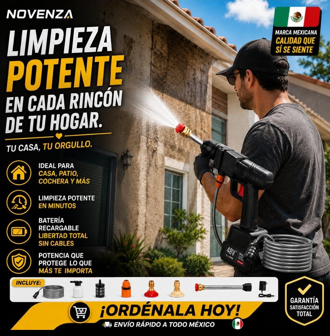 Hidrolavadora Portátil Inalámbrica