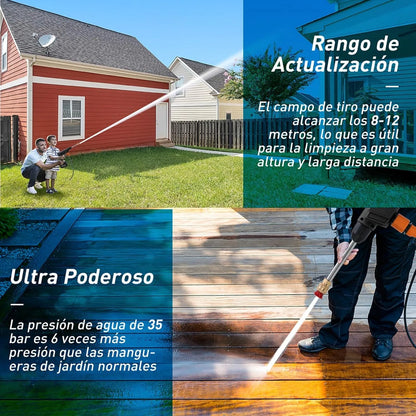 Hidrolavadora Portátil Inalámbrica