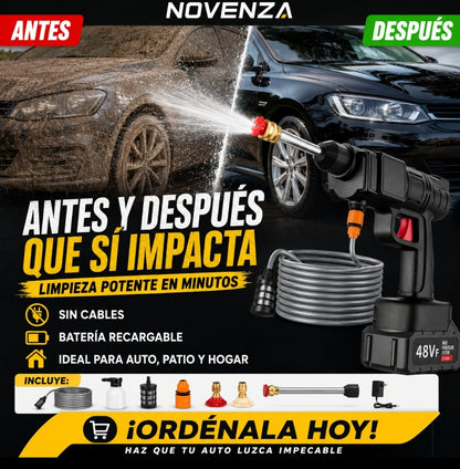 Hidrolavadora Portátil Inalámbrica