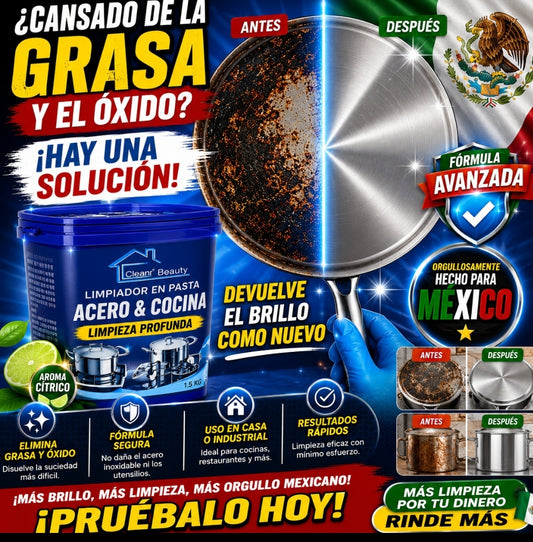LIMPIADOR ELIMINADOR DE ÓXIDO Y GRASA MULTIUSOS