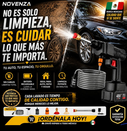 Hidrolavadora Portátil Inalámbrica