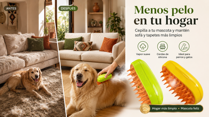 CEPILLO PARA MASCOTAS A VAPOR