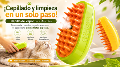 CEPILLO PARA MASCOTAS A VAPOR