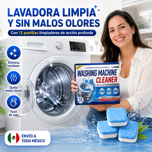 PASTILLA LIMPIEZA LAVADORA X12UND - ENVÍO GRATIS 😁⚡